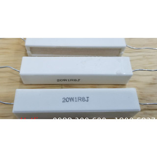 Điện trở sứ 1 ohm 20w - mã sản phẩm: dtv147