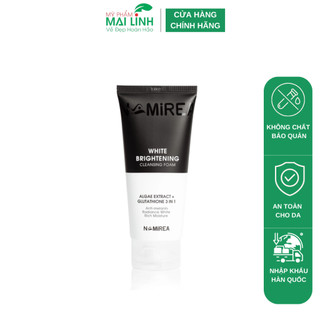 Sữa Rửa Mặt Trắng Da Cấp Ẩm Ngừa Sắc Tố White Brightening Cleansing Foam Namirea Hàn Quốc