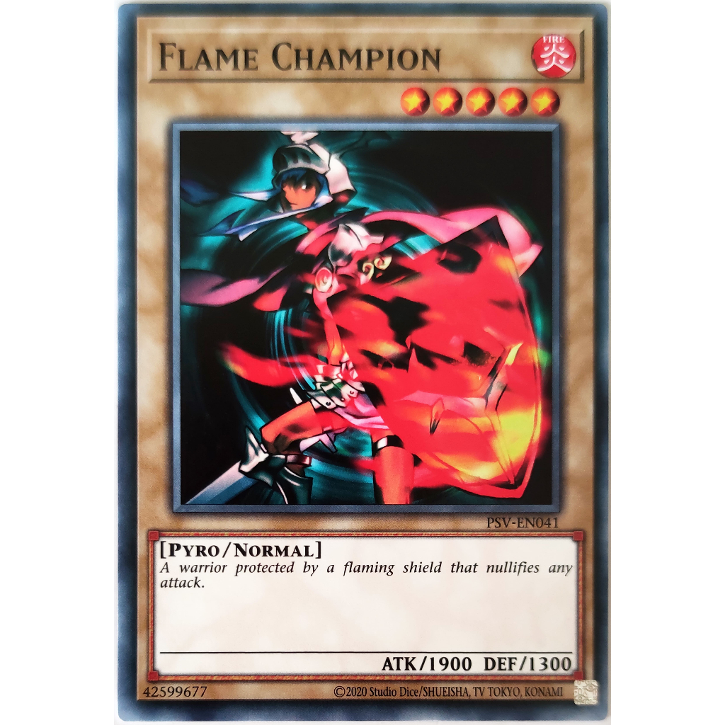 [Thẻ Yugioh] Flame Champion |EN| Common