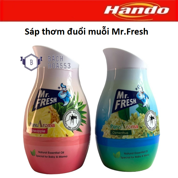 Sáp thơm phòng đuổi muỗi PureAroma Mr.Fresh 200g