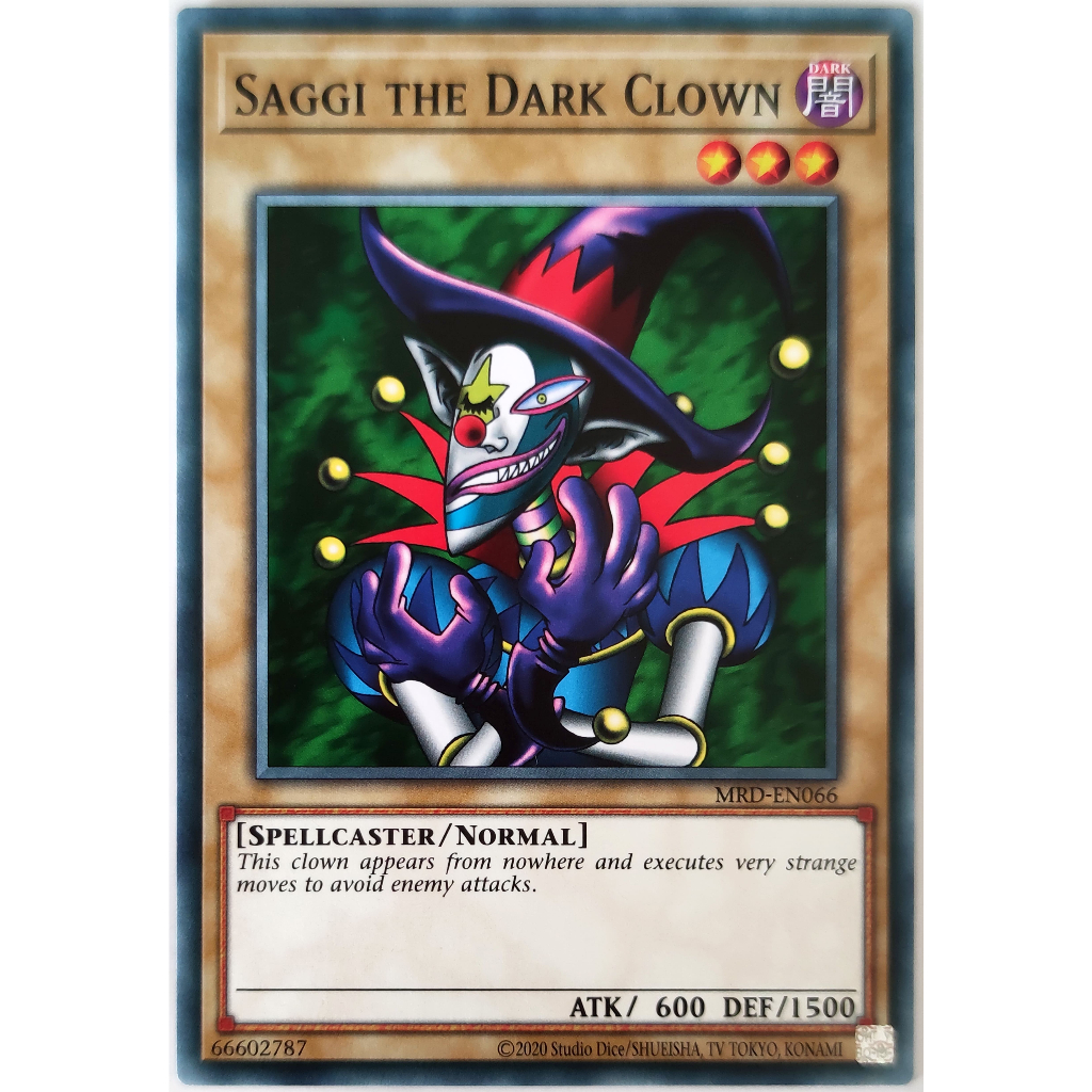[Thẻ Yugioh] Saggi the Dark Clown |EN| Common