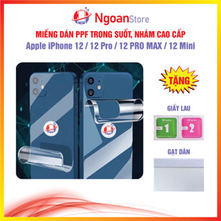  Miếng dán PPF cho điện thoại Apple iPhone 12   12 Pro   12 Pro Max   12 Mini - Ngoan Store 