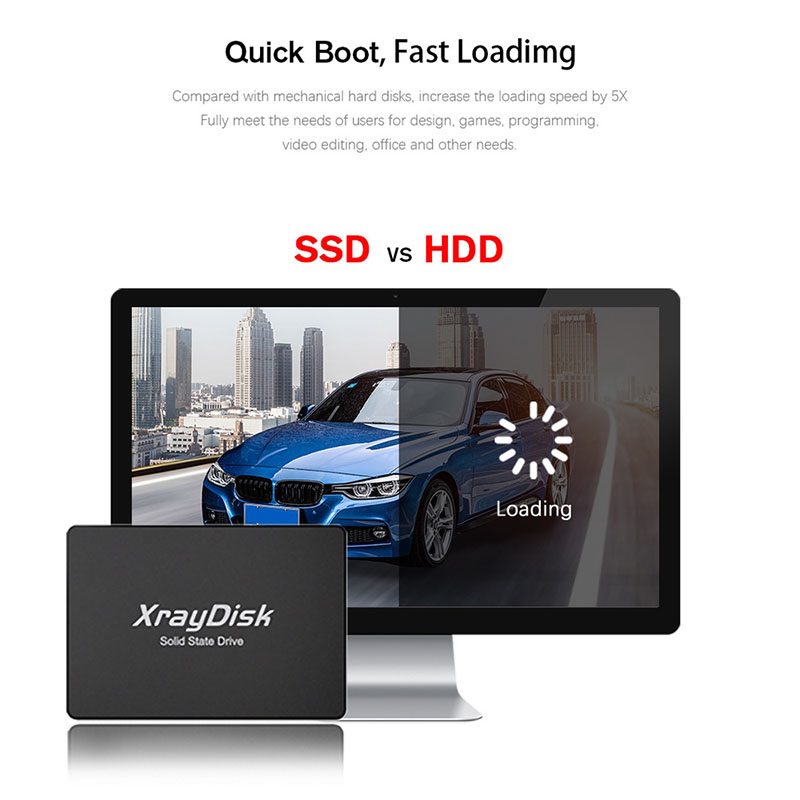 Ổ Cứng ssd xraydisk 120gb 240gb 480gb 2.5 '' sata iii ssd 100% 100% Cho Máy Tính Mới
