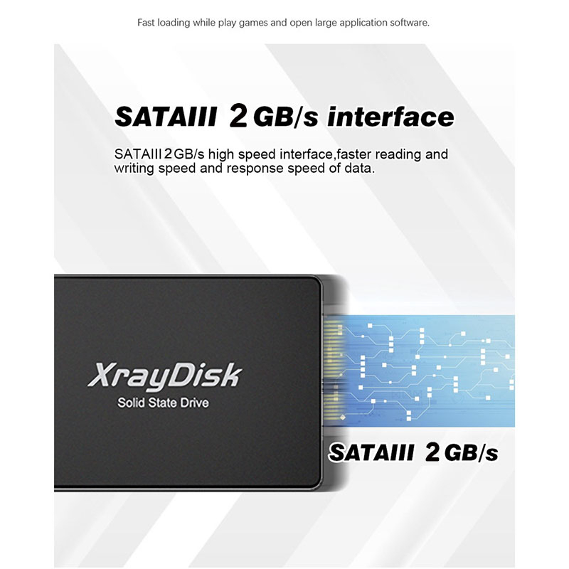 Ổ Cứng ssd xraydisk 120gb 240gb 480gb 2.5 '' sata iii ssd 100% 100% Cho Máy Tính Mới