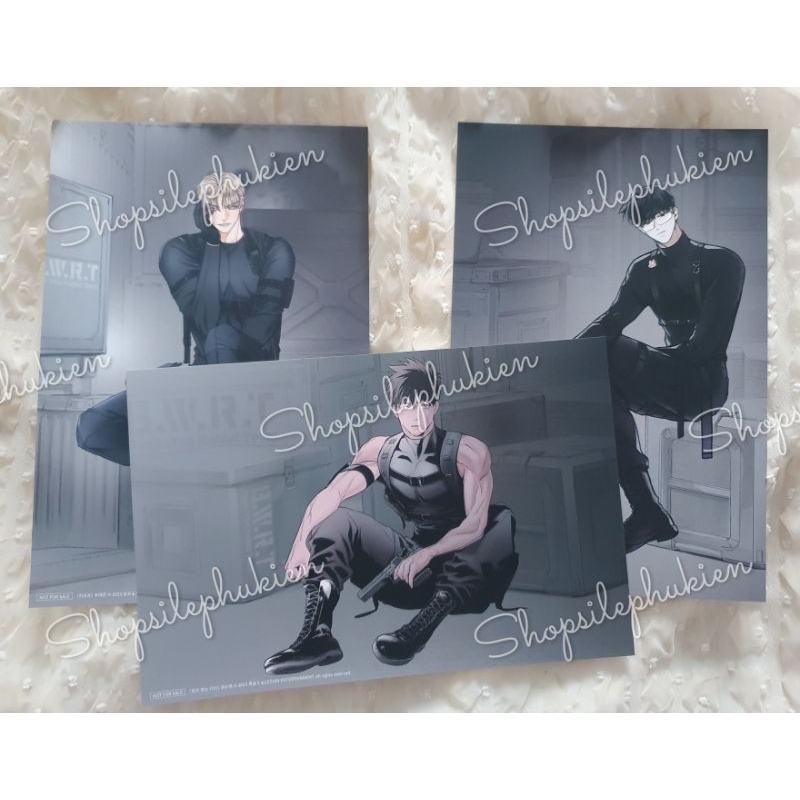 Postcard ảnh manhwa hàng chính hãng