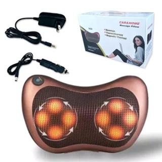 Gối matxa hồng ngoai - Gối massage 8 bi dòng cao cấp - Không lo đau nhức khớp - bảo hành 6 tháng - SEVEN.CAR