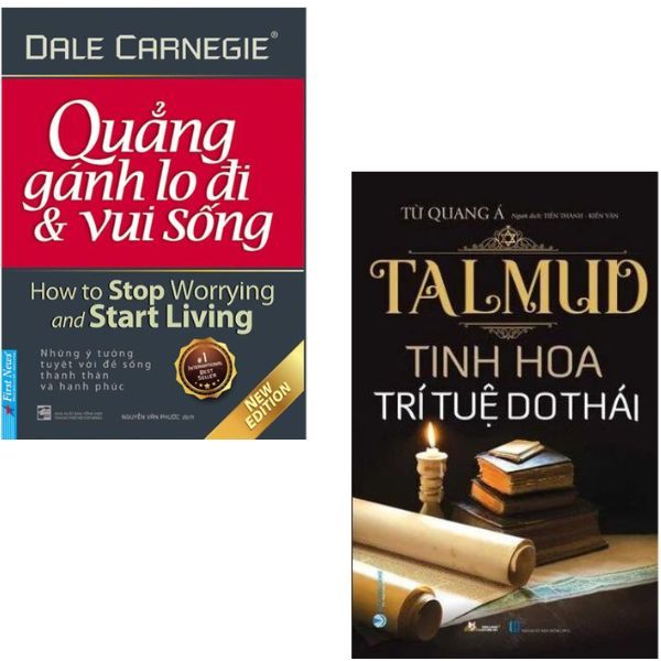 Sách - Quẳng gánh lo đi và vui sống (First News) - Tinh hoa trí tuệ do thái (Talmud)