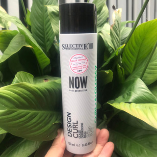 Gel tạo kiểu tóc xoăn Now Design Curl Selective 250ml (2026)