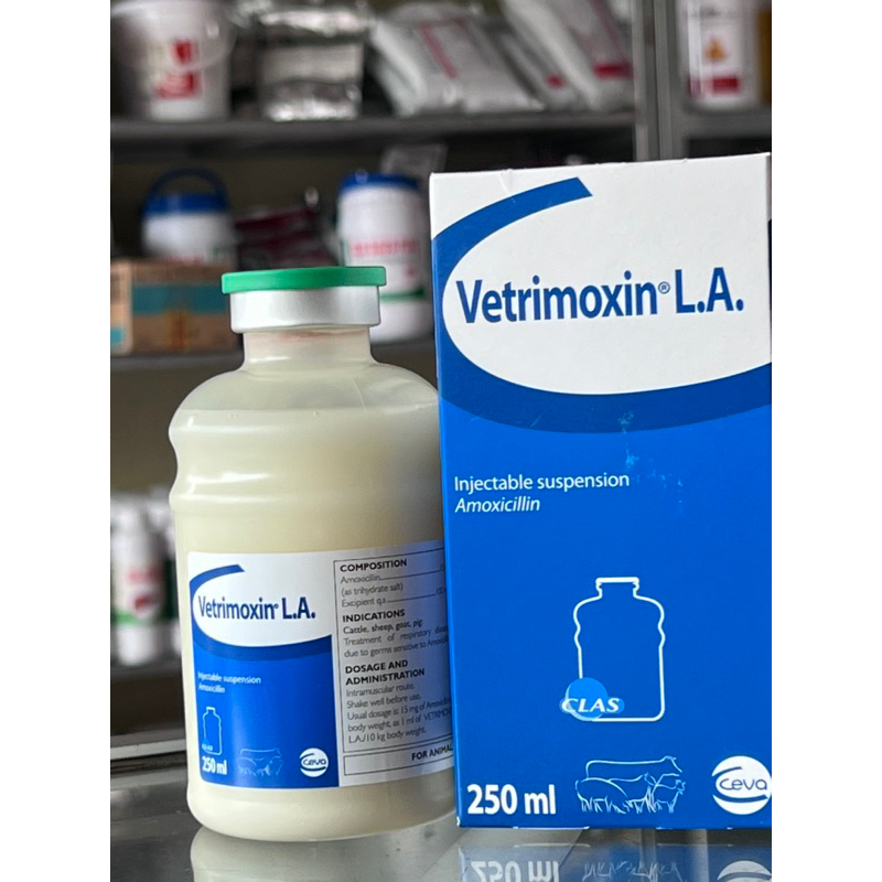 Vetrimoxin LA 250ml Pháp Hàng công ty date dài