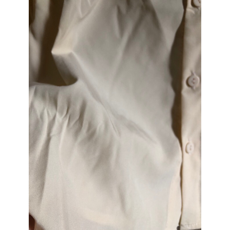 Áo kiểu vàng mơ tay dài