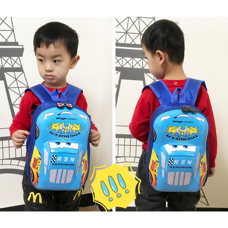 Balo ô tô 3D cho bé đi nhà trẻ, đi chơi BALO-590