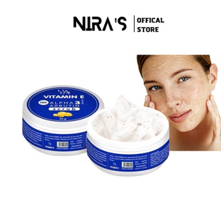 Tẩy tế bào chết cho mặt Vitamin E Alpha Arbutin 3 plus scrub 10x Thái Lan 50g