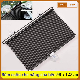 SỐC - Rèm Che nắng ô tô, chống tia uv tự cuộn gọn gàng cho xe hơi, rèm che nắng cửa sổ