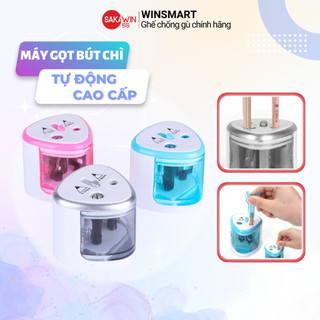 Gọt bút chì tự động Winsmart, Gọt bút chì thông minh cho bé tiện lợi, an toàn