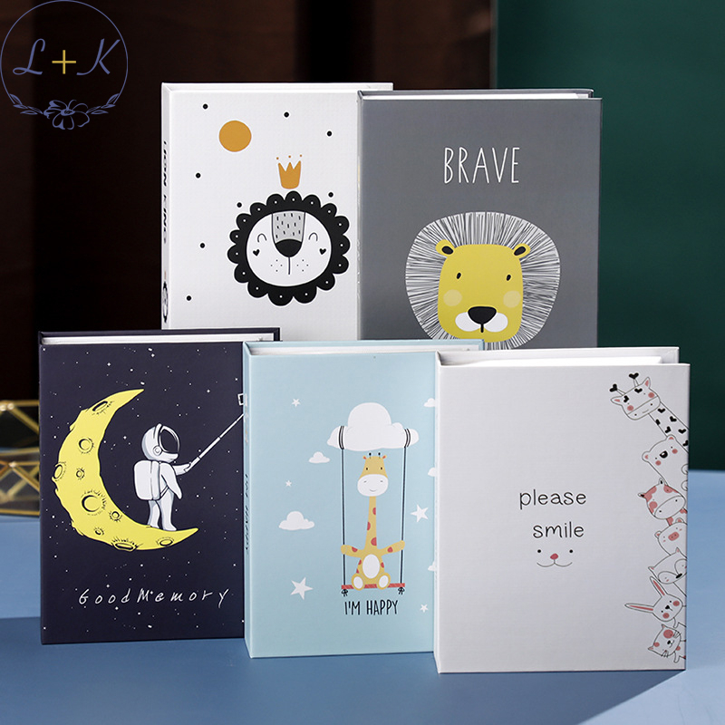 Album ảnh 10x15, 13x18 đựng được 100 ảnh bìa Vintage bìa cứng xinh xắn