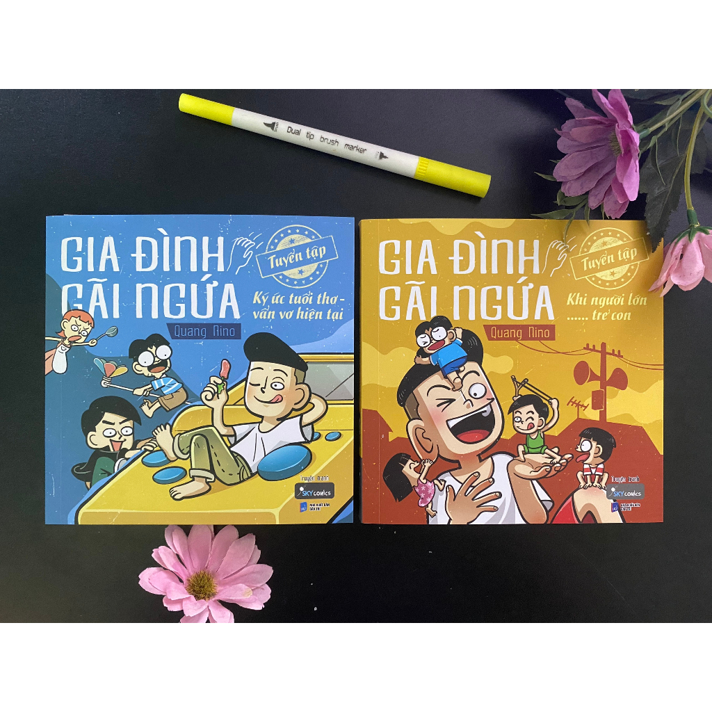 Sách - Combo Gia Đình Gãi Ngứa ( combo, lẻ, tùy chọn ) - SKYBOOKS