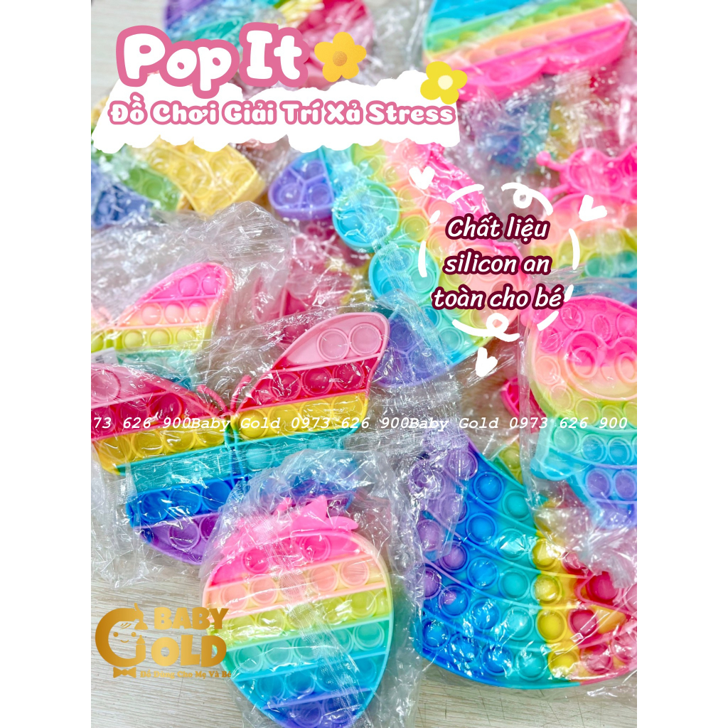 ĐỒ CHƠI POP IT DÀNH CHO BÉ