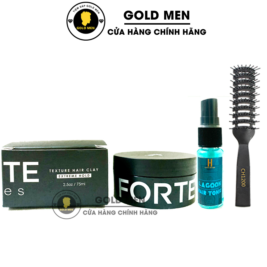 Sáp Vuốt Tóc Forte Texture Clay + Tặng quà