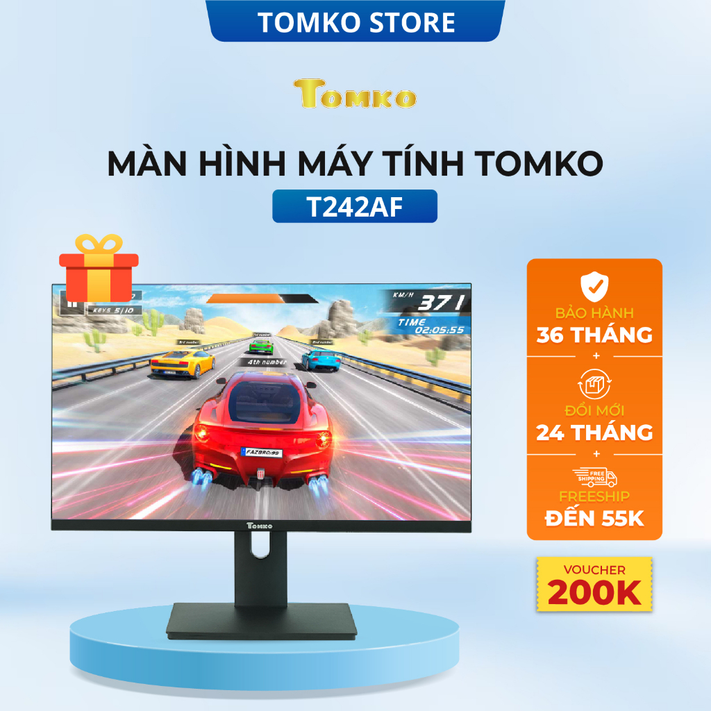 Màn Hình Máy Tính Tomko 24-32inch, Bảo hành 36 tháng, 1 đổi 1 trong 24 tháng đầu - TOMKO