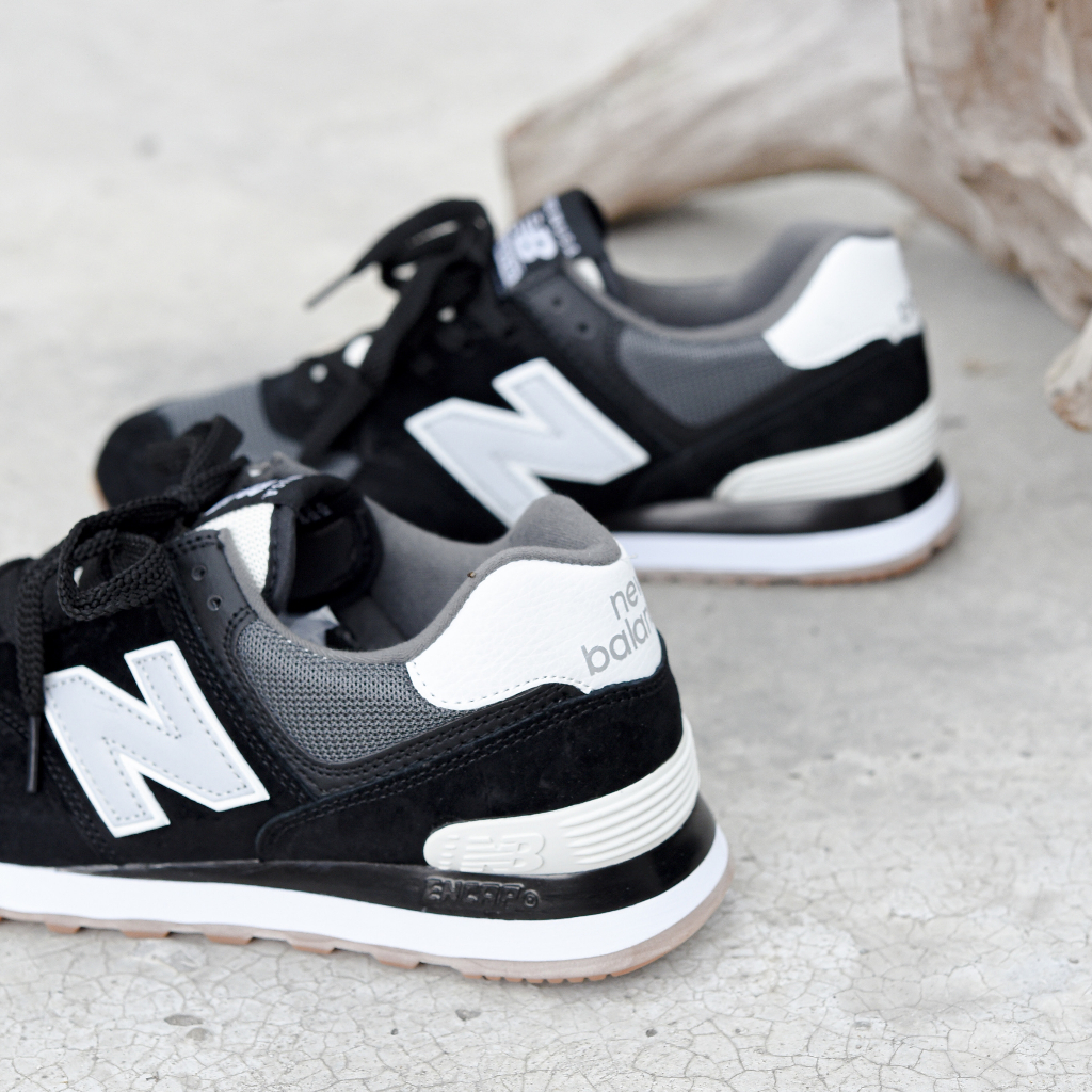 New balance 574 black giày chính hãng nam&nữ