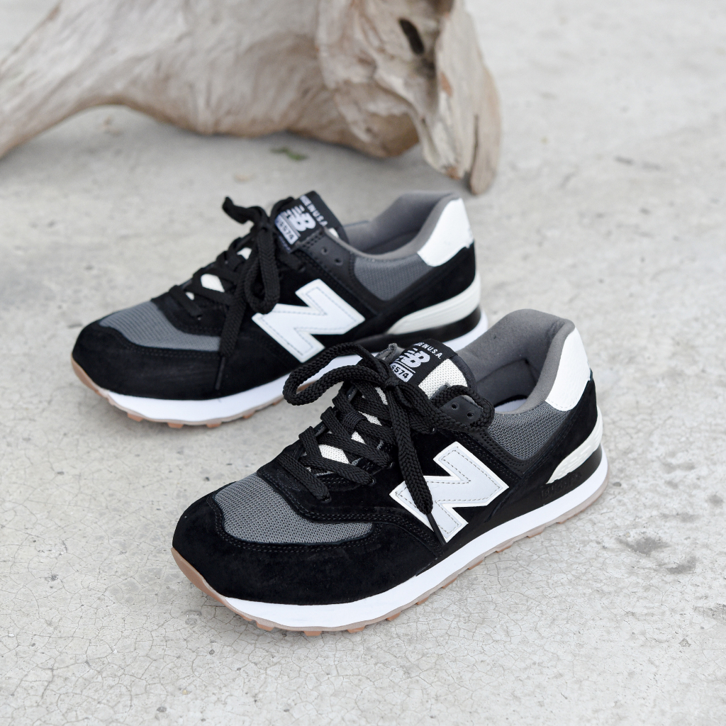 New balance 574 black giày chính hãng nam&nữ