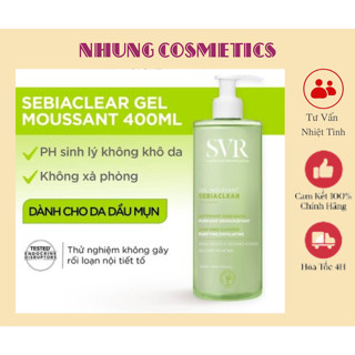 Gel rửa mặt SVR cho da dầu