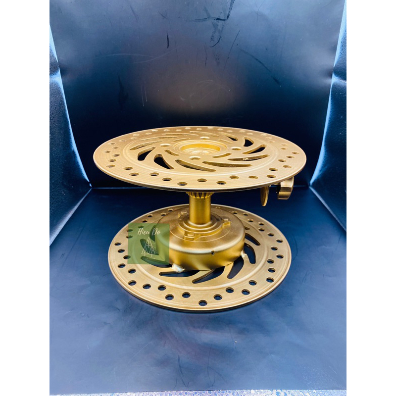 Bàn xoay bonsai cây cảnh, kê đồ, chân chậu tải 150kg. 22C