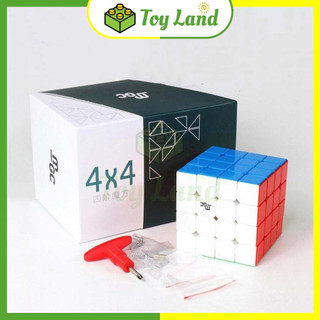 Rubik 4x4 mgc yj có nam châm stickerless rubic 4 tầng 4x4x4 không viền đồ chơi lắp ráp xếp hình