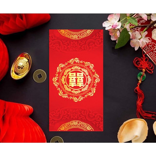 Xấp 6 Bao Lì Xì Cưới Lì Xì Bưng Quả, bê tráp, trao duyên cưới hỏi