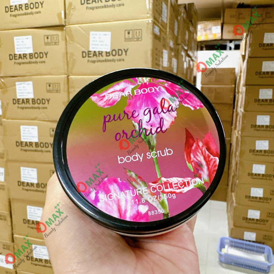 TẨY TẾ BÀO CHẾT TOÀN THÂN DEAR BODY - BODY SCRUB 350g - SẠCH HẾT CHẤT SỪNG TRÊN DA - LẤY ĐI LỚP BỤI NẰM SÂU LỖ CHÂN LÔNG