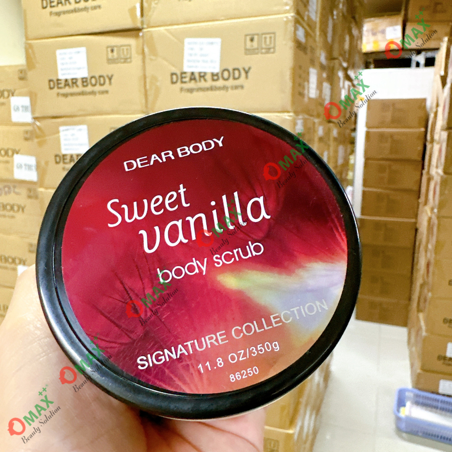TẨY TẾ BÀO CHẾT TOÀN THÂN DEAR BODY - BODY SCRUB 350g - SẠCH HẾT CHẤT SỪNG TRÊN DA - LẤY ĐI LỚP BỤI NẰM SÂU LỖ CHÂN LÔNG