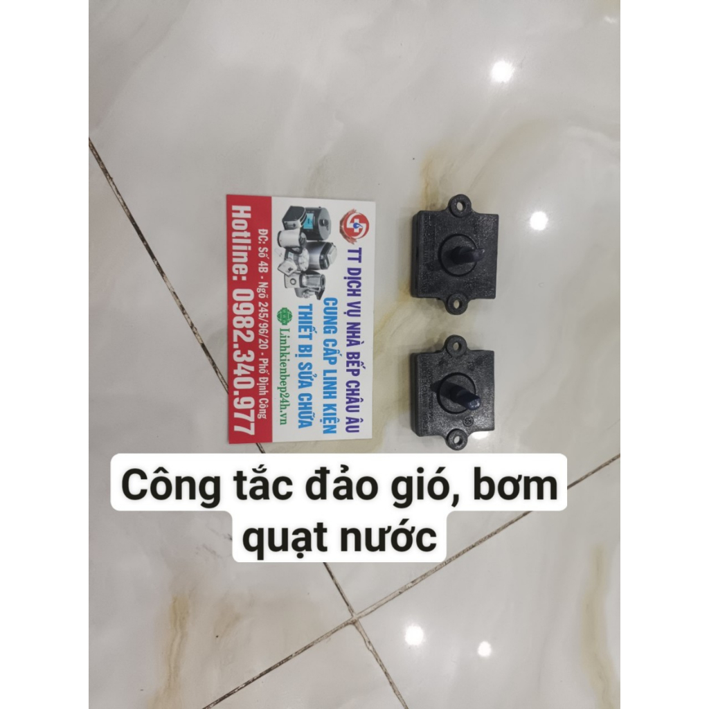 Công tắc đảo gió của bơm và quạt hơi nước