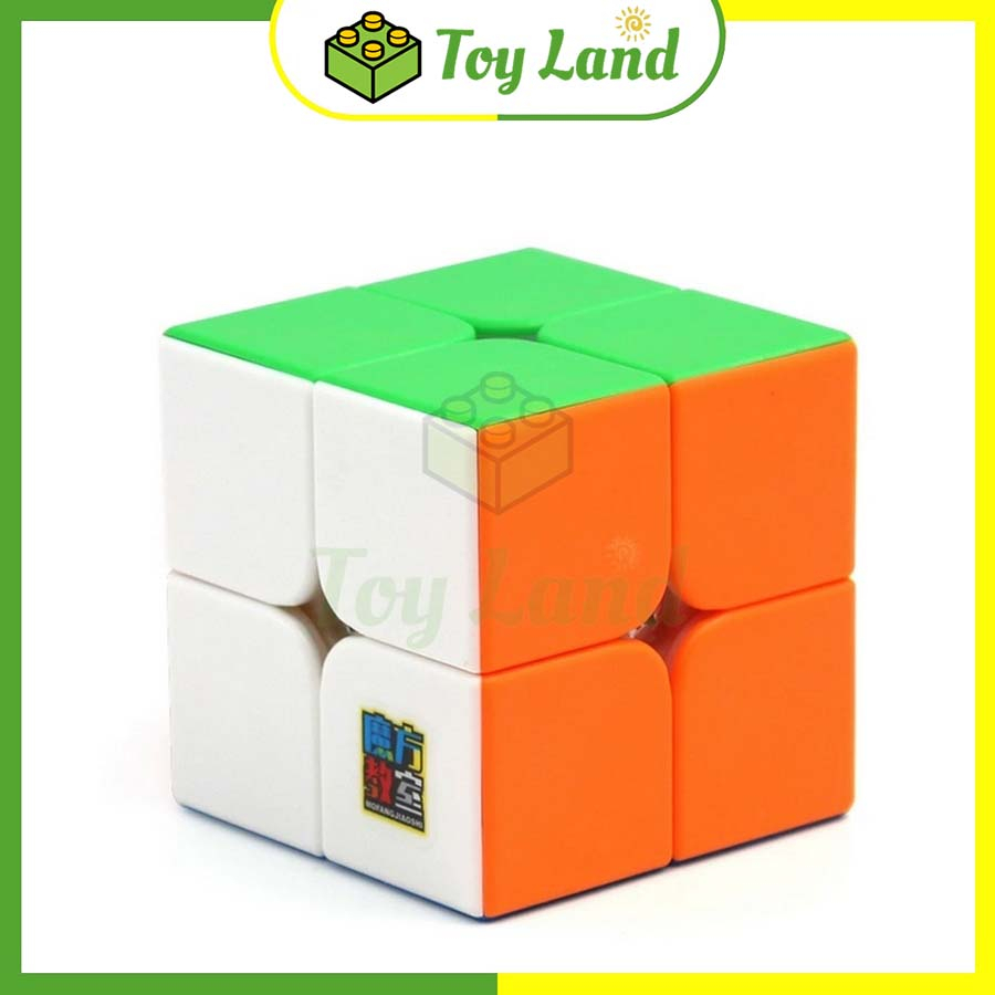 Rubik 2x2 RS2M 2020 MoYu MeiLong Có Nam Châm Stickerless Rubic 2 Tầng 2x2x2 Không Viền Đồ Chơi Lắp Ráp Xếp Hình