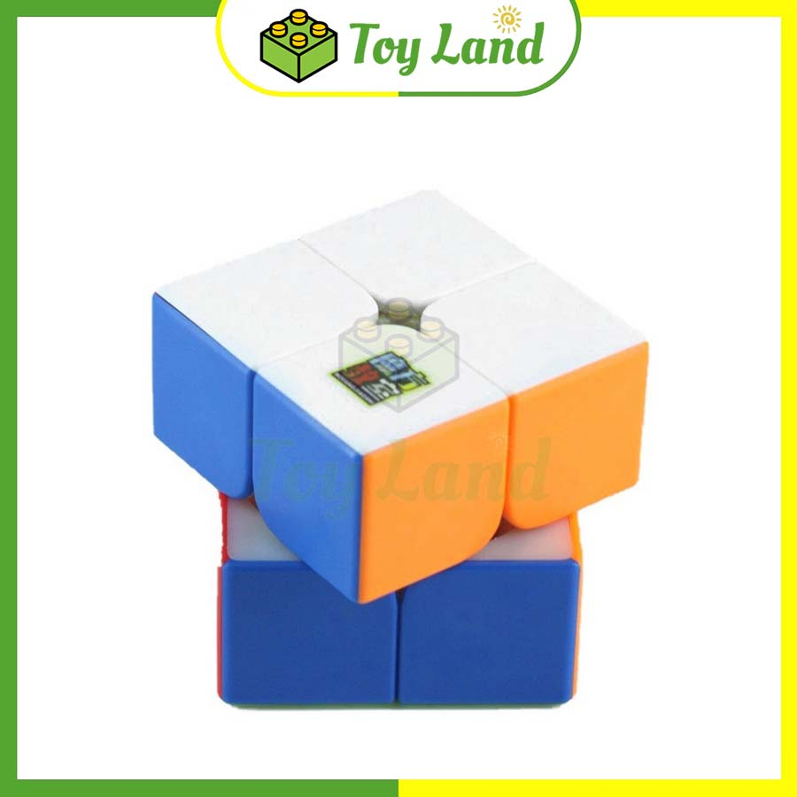 Rubik 2x2 RS2M 2020 MoYu MeiLong Có Nam Châm Stickerless Rubic 2 Tầng 2x2x2 Không Viền Đồ Chơi Lắp Ráp Xếp Hình