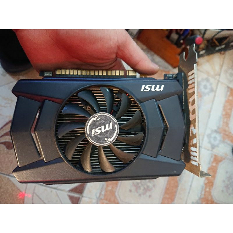 Card màn hình Msi gtx 750ti đẹp, chỉ nhận Hdmi