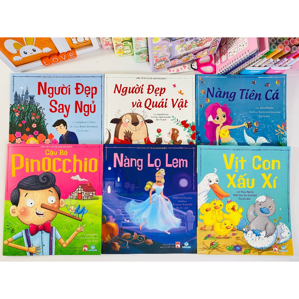 Truyện tranh Truyện cổ tích kinh điển: Nàng lọ lem - ndbooks