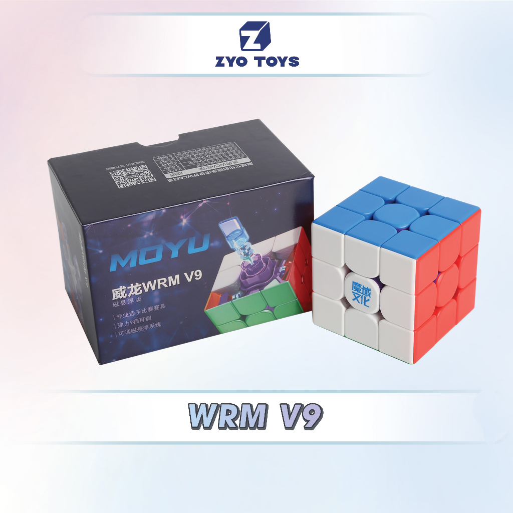 Rubik 3x3x3 Weilong WRM V9 3 Phiên Bản Magnetic/ Maglev/ Ballcore Uv- Rubic Wrm v9 Có Nam Châm- Zyo Toys