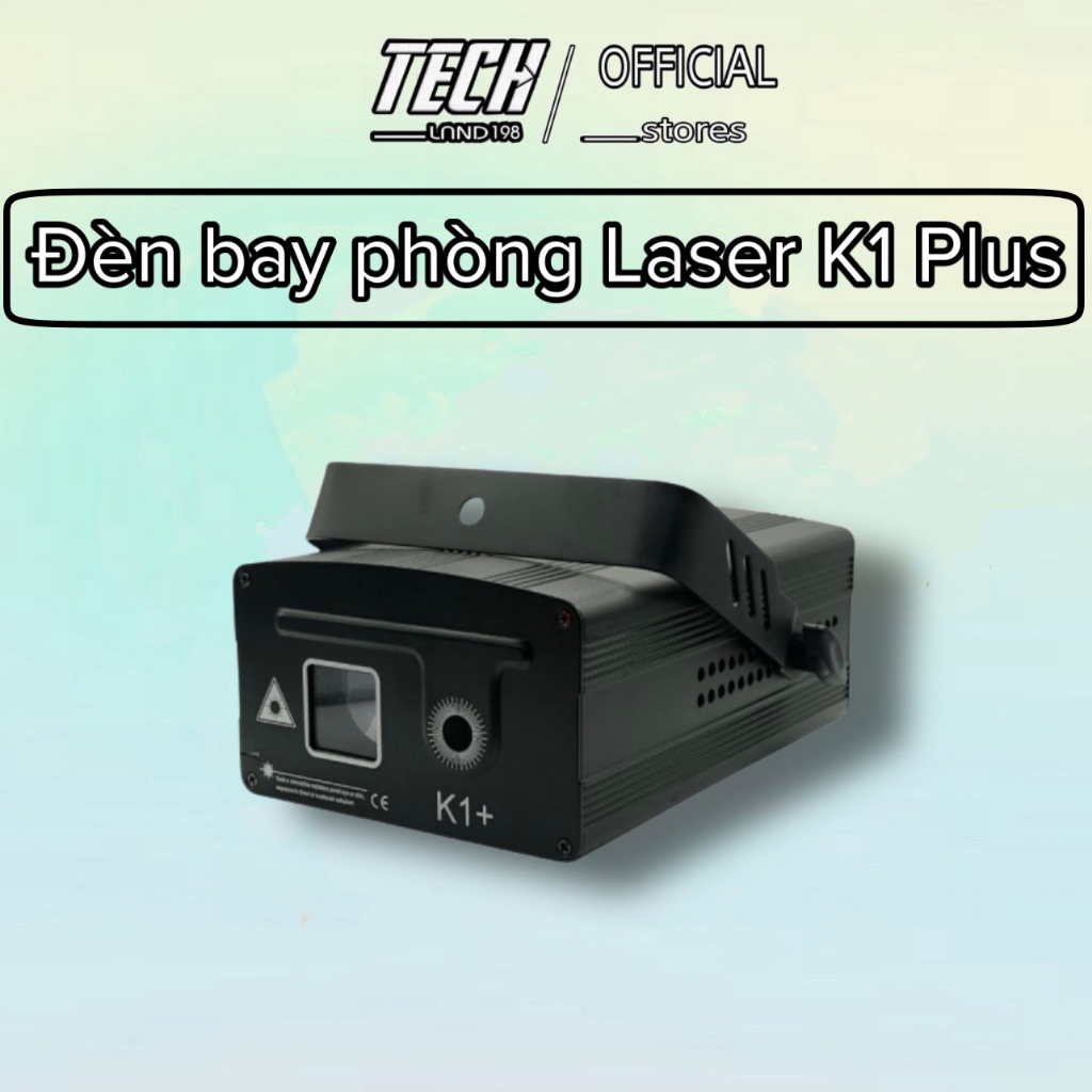Đèn Bay Phòng Laser K1 Plus Chiếu Gần 1000 Hình Ảnh Và Hiệu Ưng 3D Cực Ảo