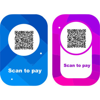 Miếng dán mã thanh toán qr ngân hàng in theo yêu cầu