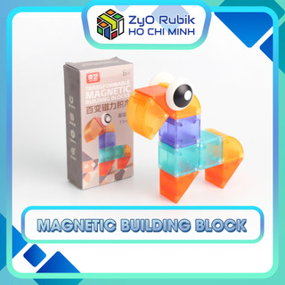 Đồ chơi xếp hình qiyi block magnetic - rubik lắp ráp có nam châm - đồ chơi phát triển trí tuệ - zyo rubik hồ chí minh
