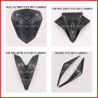 Ốp trang trí xe nvx v1 2017-2020 carbon artistar