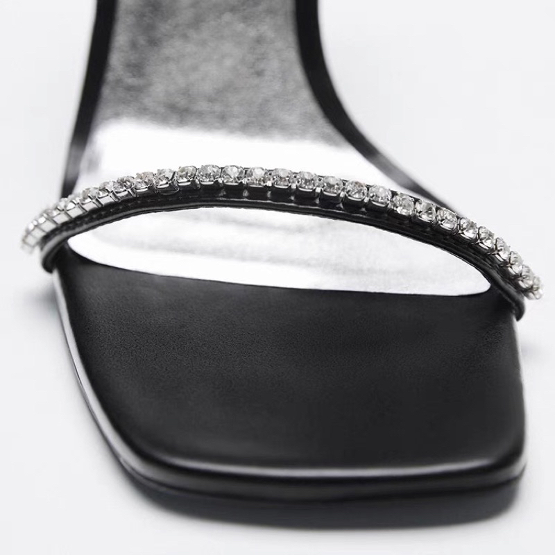 Xăng đan cao gót quai đá sang chảnh gót 7cm