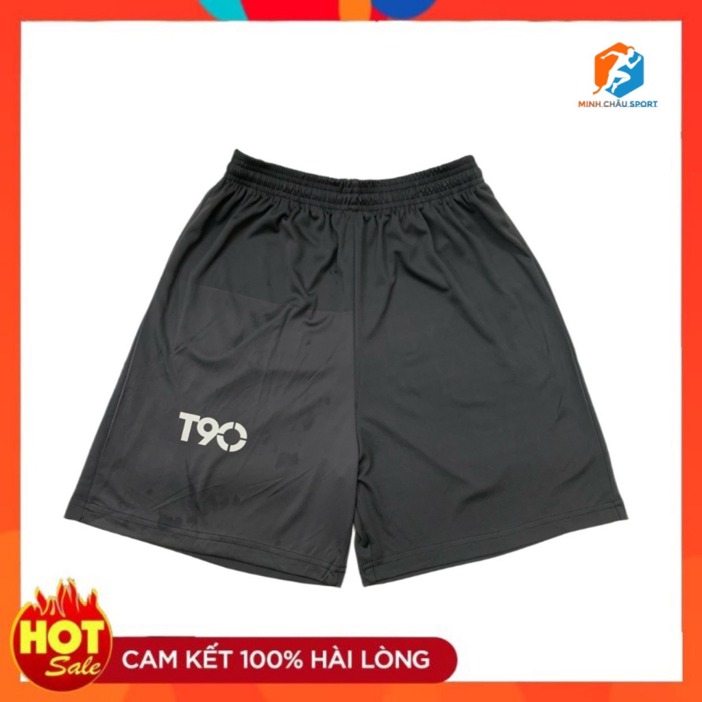 Quần đùi nam thể thao short đá bóng Trẻ Em - Người Lớn, mặc nhà mềm mịn không nhăn vải thun lạnh cam kết hàng y hình