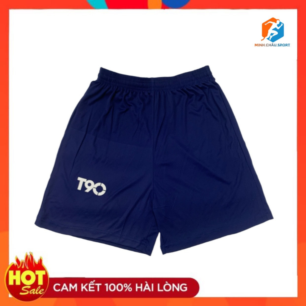 Quần đùi nam thể thao short đá bóng Trẻ Em - Người Lớn, mặc nhà mềm mịn không nhăn vải thun lạnh cam kết hàng y hình