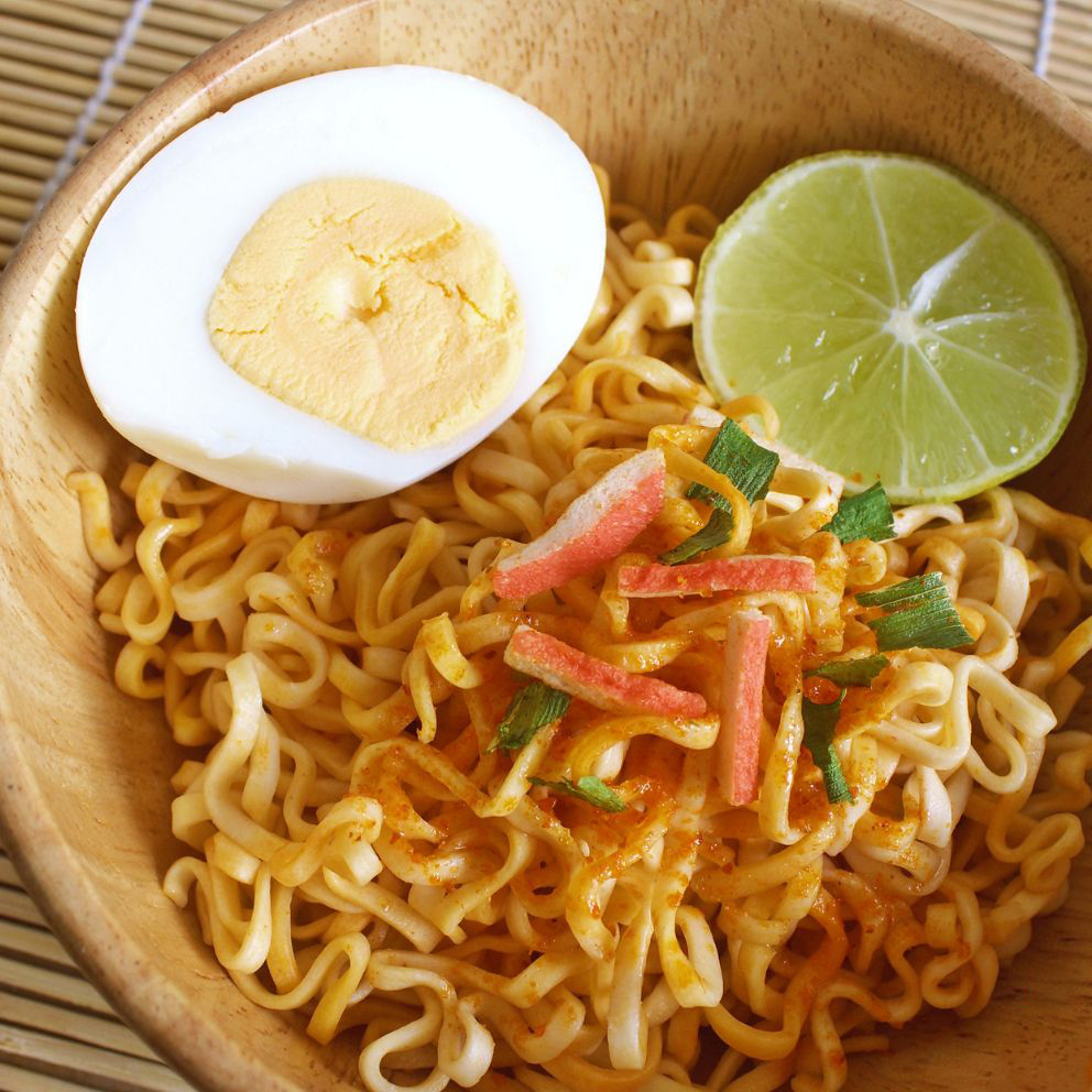 Mì ăn liền hữu cơ không trứng và có trứng ALB GOLD 250g (4 miếng)