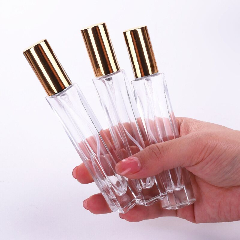 Chai chiết 10ml vuông nắp vàng