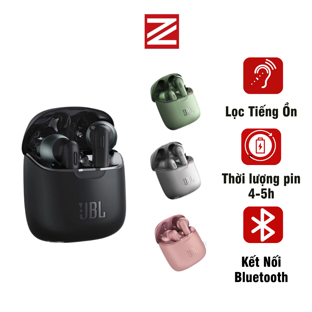 Tai nghe bluetooth không dây nhét tai chống ồn chính hãng ZUZG TWs220