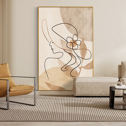 Tranh canvas tối giản cô gái nghệ thuật phong cách Bắc Âu nhiều mẫu hot đã có khung BH 5 năm tặng đinh treo chuyên dụng