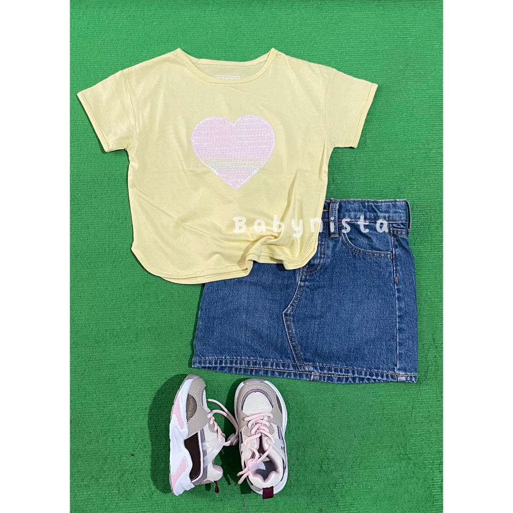 CHÂN VÁY JEAN MỀM BÉ GÁI DƯ XỊN