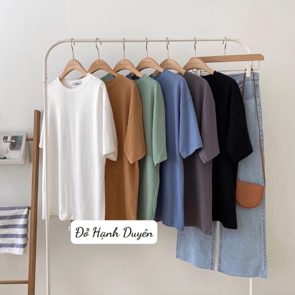 Áo phông trơn 3158 UNISEX cotton khô mềm